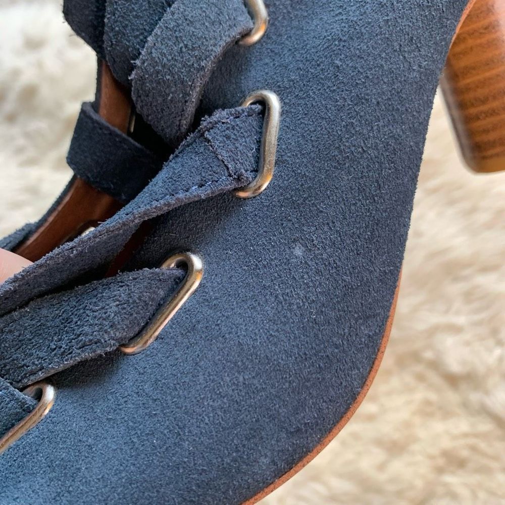 Jeffrey Campbell Salazar Shooties Blue Size 10 - Picture 10 of 13